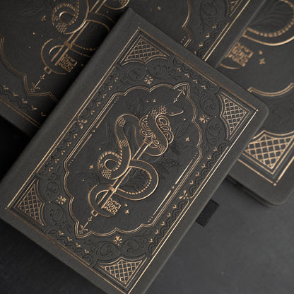 Coiled Key Dot Grid Notebook – Deckled Pages