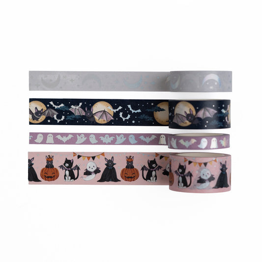 Cute Bat Washi Tape Set