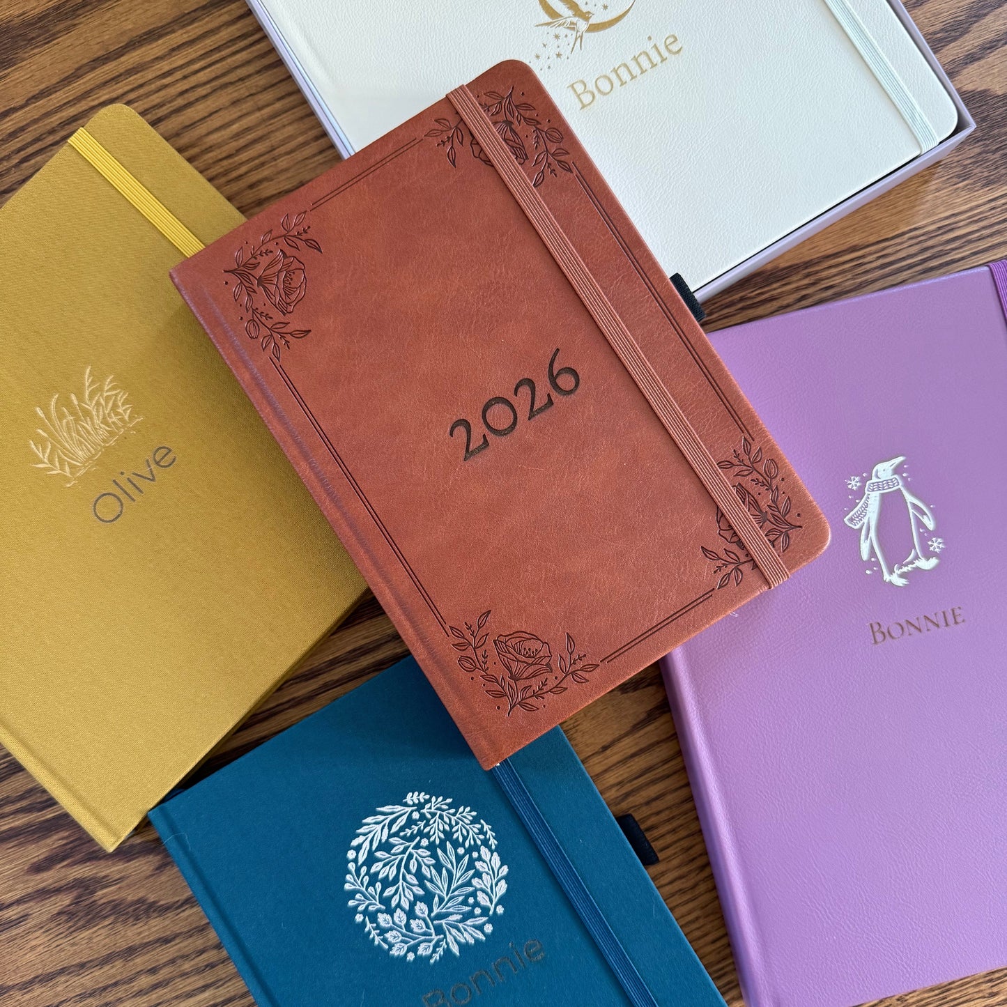 B5 Signature Floral: Dot Grid Notebook