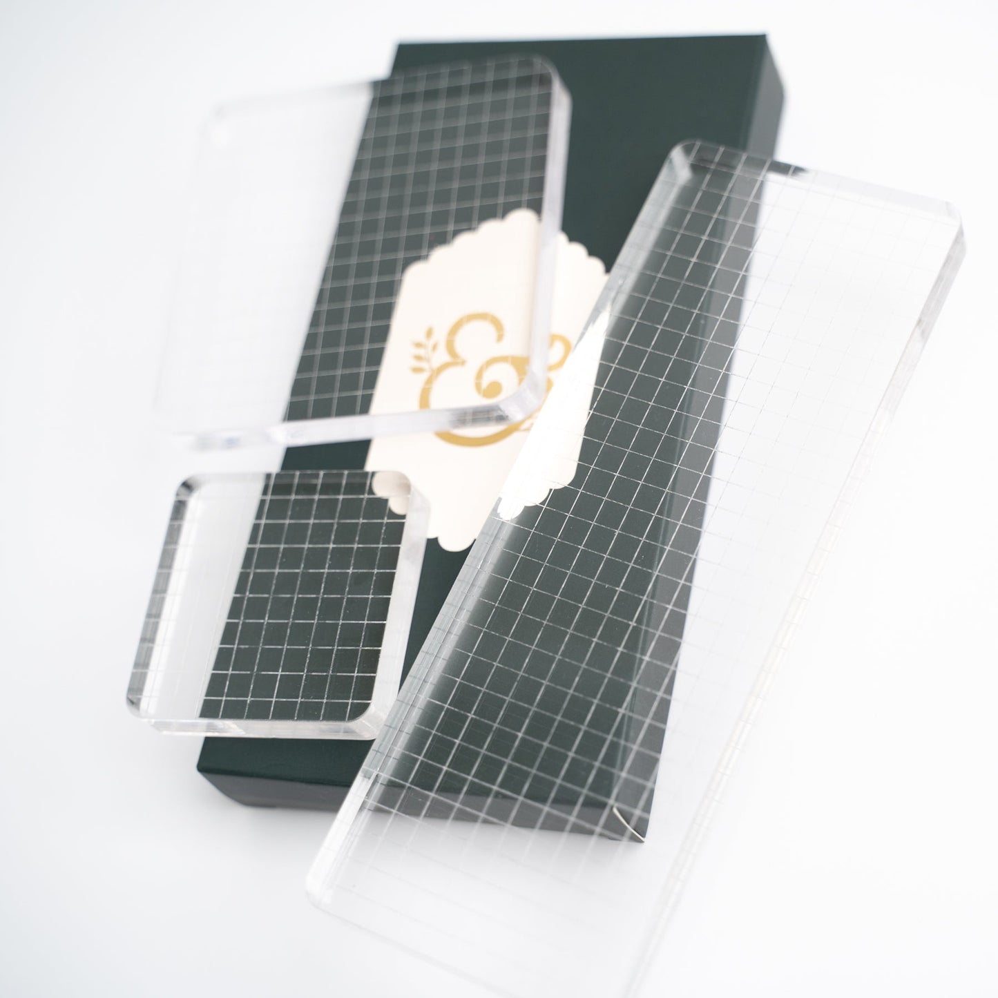 Acrylic Stamping Block Set of 3