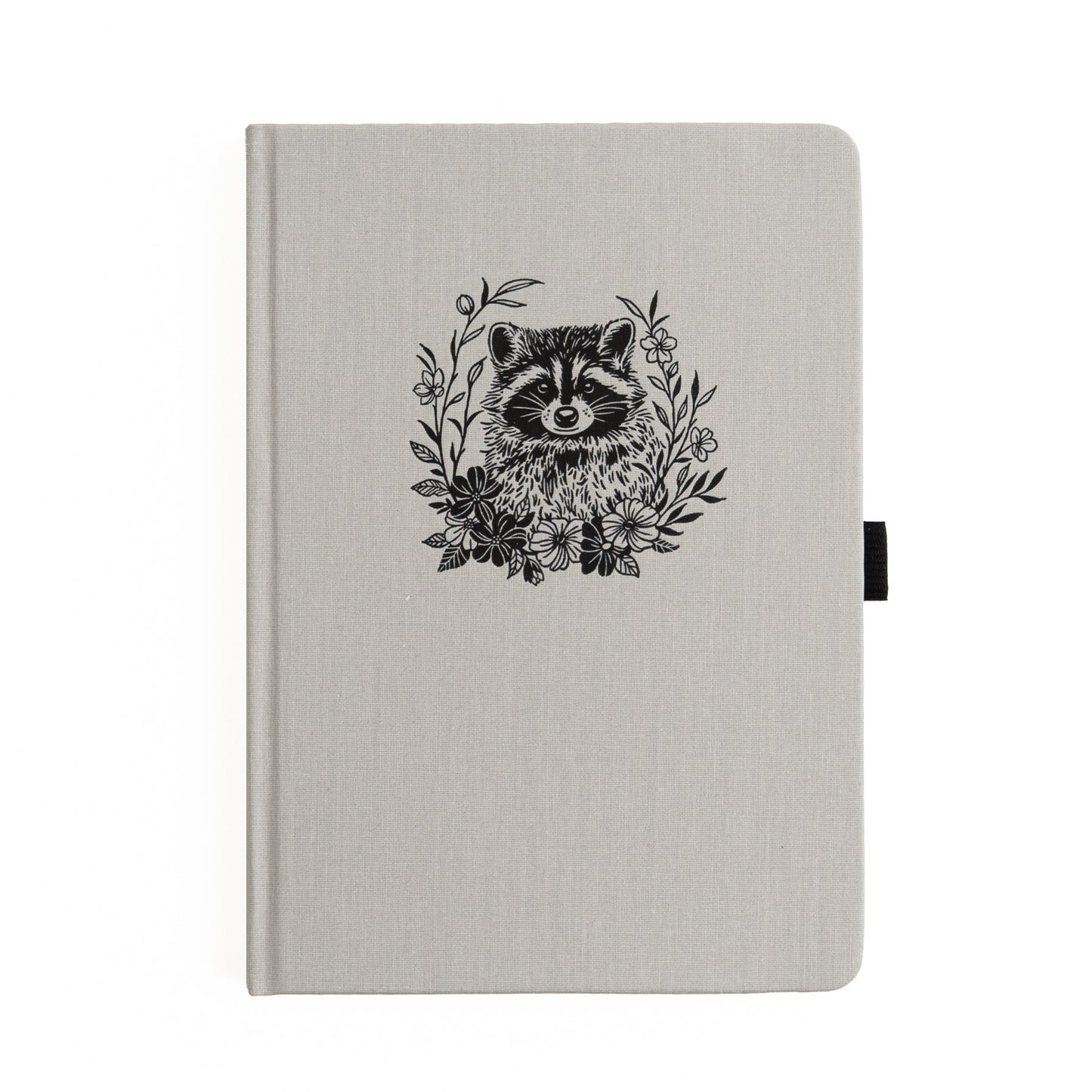 A5 Radiant Raccoon: Lined Notebook