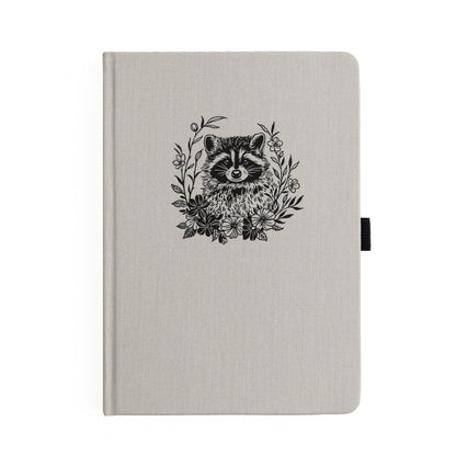 A5 Radiant Raccoon: Blank Notebook