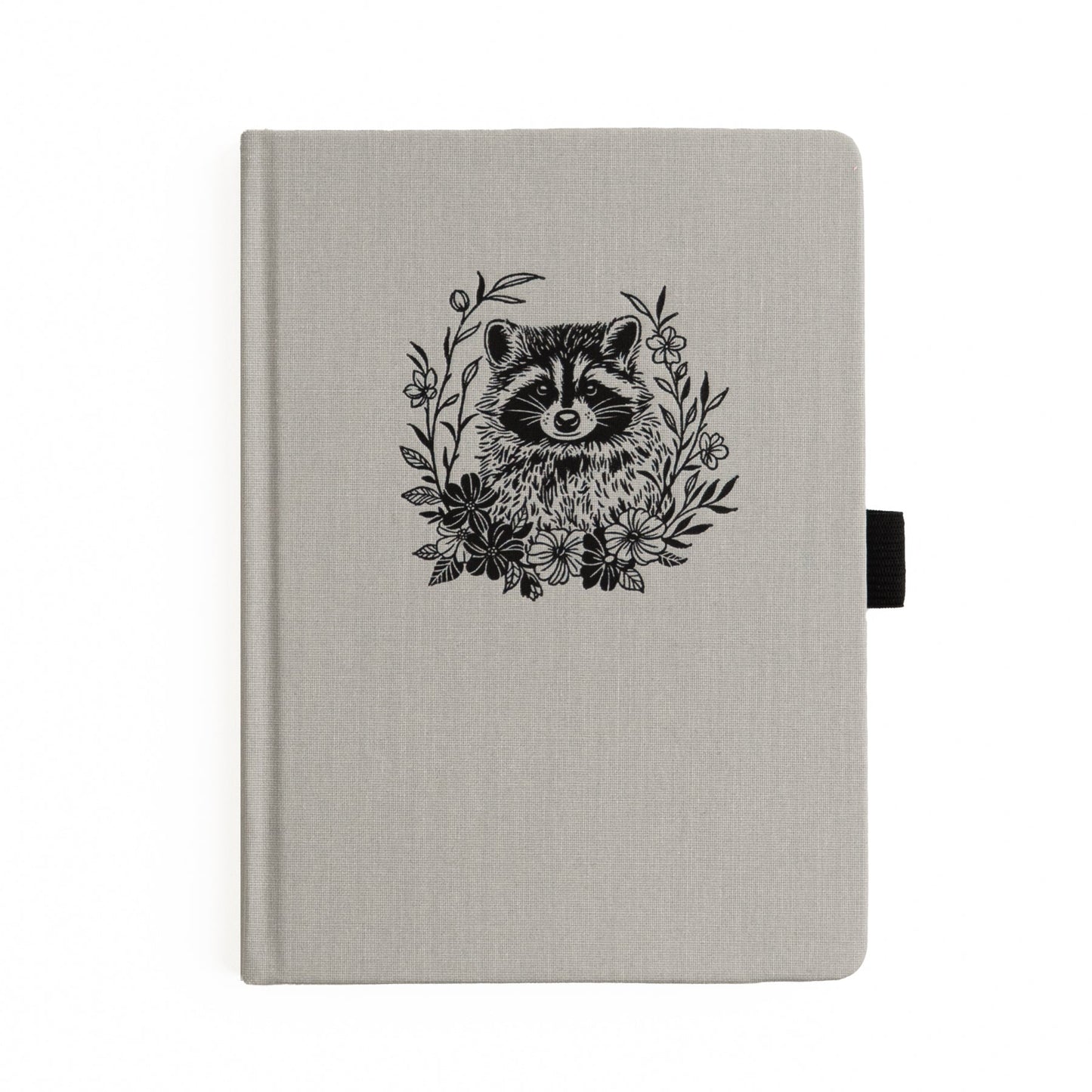 B6 Radiant Raccoon: Dot Grid Notebook