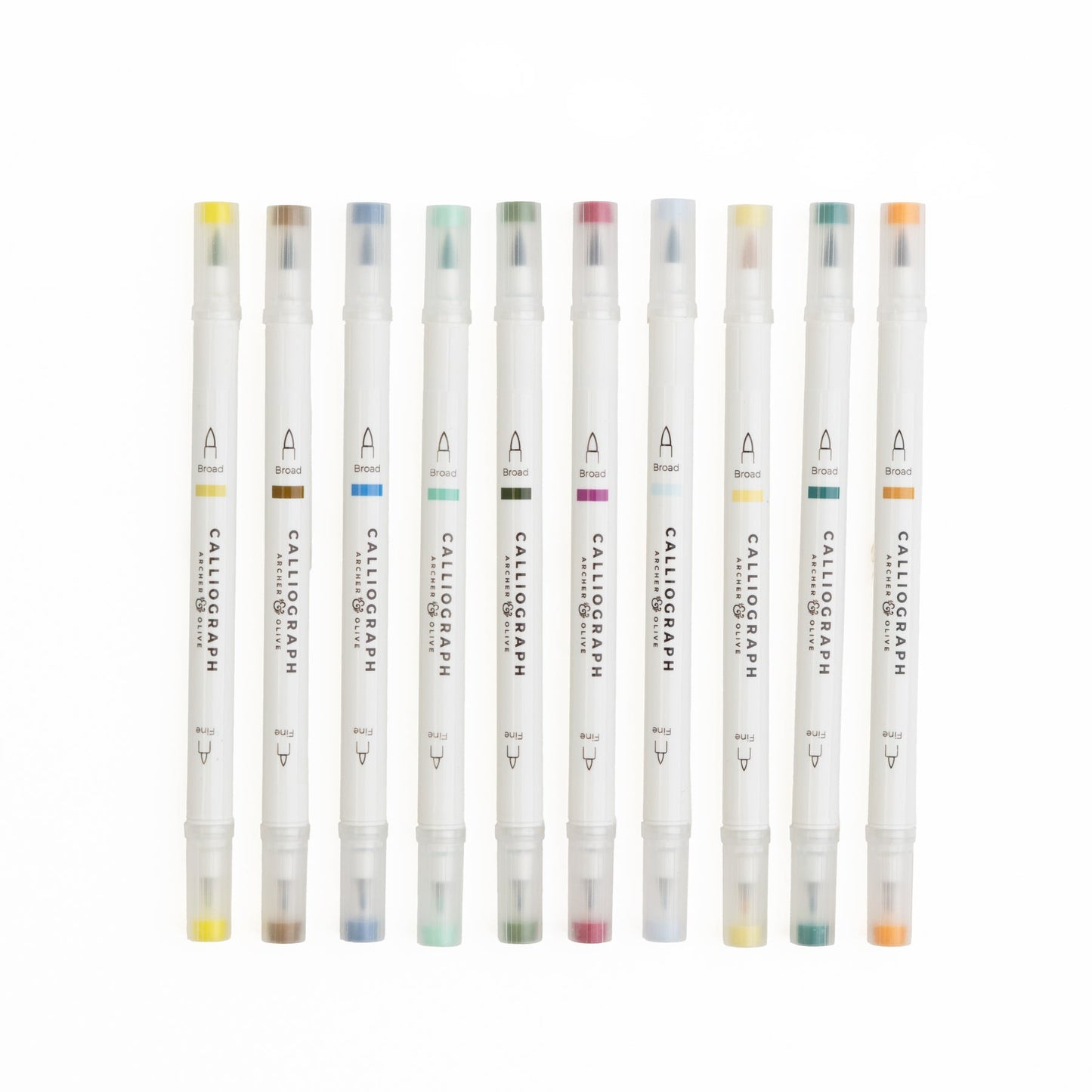 Night Blooms Calliographs (Set of 10)