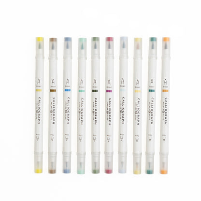 Night Blooms Calliographs (Set of 10)