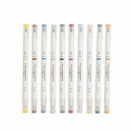 Night Blooms Calliographs (Set of 10)