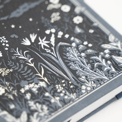 A5 Moonlit Garden: Dot Grid Notebook
