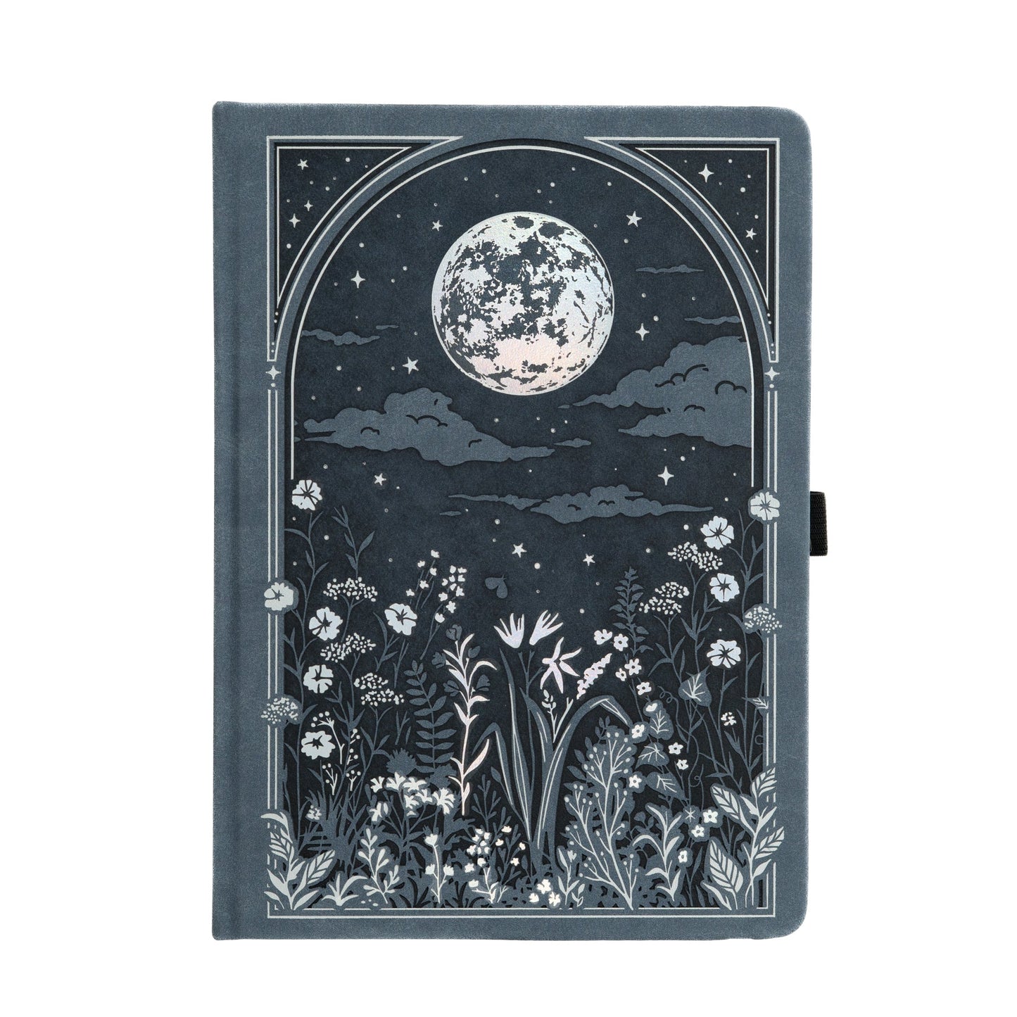 B5 Moonlit Garden: Dot Grid Notebook