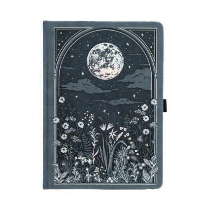 B5 Moonlit Garden: Dot Grid Notebook