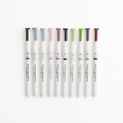 Winterscapes Acrylographs (Set of 10)